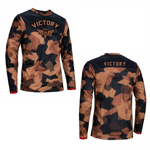 Camiseta de Motocross Personalizada con Camuflaje, Manga Larga, Transpirable, para Motociclismo Todoterreno - Product Image 4