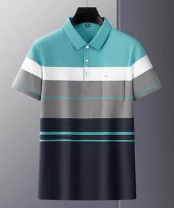 เสื้อโปโลผู้ชาย โพลีเอสเตอร์ 100% คุณภาพสูง 15 สี สีส้ม เสื้อทีมเวิร์ค แห้งเร็ว เสื้อยืดกอล์ฟ - Product Image 1