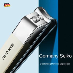 Factory Direct Sales Portable Large Nail Clippers Ground Glass File Set Personal Nail Care Cutting Tool Made Plastic Fingers - Product Image 3