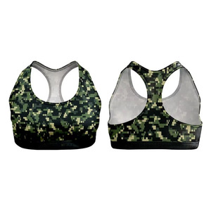 Sujetador Deportivo Halter para Mujer, de Alta Sujeción, Transpirable, Sublimado, para Yoga, Entrenamiento, Running y Fitness - Product Image 5