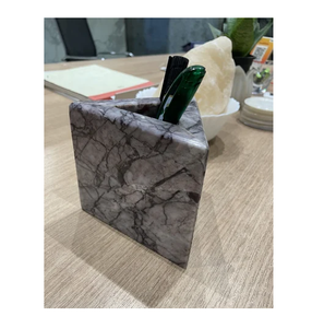 Porte-stylo en marbre, forme triangulaire, cadeaux promotionnels, décoration de table, vente en gros de porte-stylo - Product Image 1