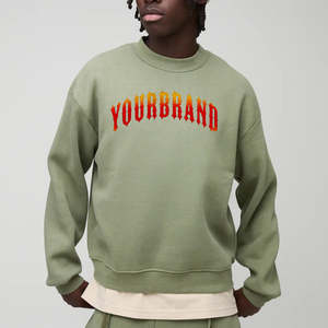 Nouveauté : Sweat-shirt zippé surdimensionné pour homme en mélange de molleton 100 % coton, collection Hiver 2026, à prix avantageux - Product Image 5