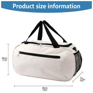 Sac de sport de fitness, sac de voyage pour la gym, sac de sport en polyester 30-40L unisexe de haute qualité, vente en gros - Product Image 3