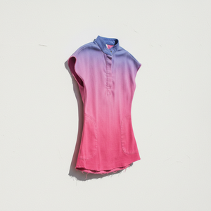 Conjunto de Uniformes Médicos con Degradado de Color para Mujer – Blusa de Manga Corta y Pantalones Jogger |   Uniforme de Enfermería Moderno - Product Image 4