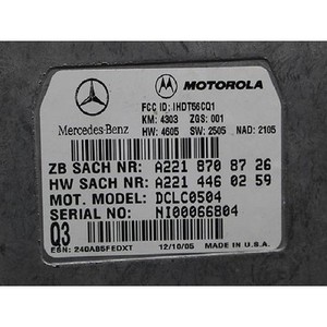 ECU และโมดูลคอมพิวเตอร์มือสองสำหรับรถยนต์ E-class รุ่น A2118708726 - Product Image 6