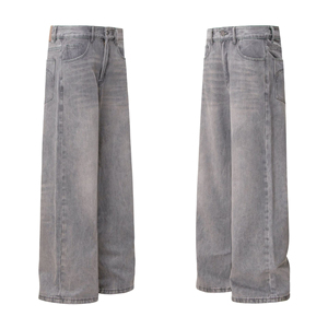 Salopettes en jean pour hommes sur mesure, coupe classique, 100 % coton, respirantes, broderie et impression, qualité supérieure, vente en gros - Product Image 4