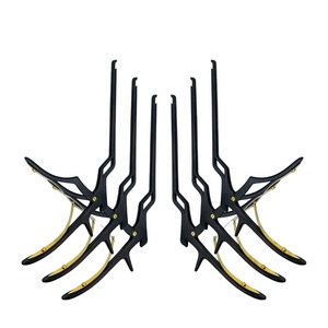 Instrumentos Quirúrgicos Maher, Juego de 6 Piezas de Kerrison Rongeurs de la Mejor Calidad, Color Negro Recubierto, Acero Inoxidable Alemán, Juego de Artroscopia con Certificación CE - Product Image 3