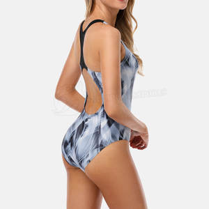 Trajes de Baño para Mujer de Alta Calidad con Estampado por Transferencia de Calor, Spandex/Poliéster, Secado Rápido, Ecológicos, Sin Costuras, de Una Pieza/Bikini - Product Image 6