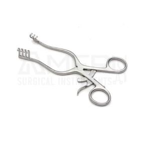 Miskimon Advanced Surgical Instrument 7 Blunt Prong Orthopedic Retractor Steel Manual <b>CE</b> Certified Class I - Product Image 1