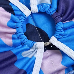 Spandex/Polyester Sublimation Transfer Print Eco-Friendly Four-Way Stretch Simple Racer-Back <b>Bra</b> Women High Support Front - Product Image 4