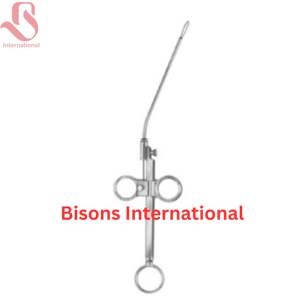 BISONS Pince manuelle en acier inoxydable pour polypes nasaux - Instrument chirurgical ORL de précision pour polypectomie nasale - Product Image 1