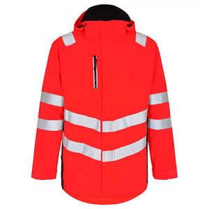 Chaqueta de Seguridad Ligera, Reflectante, Impermeable y de Alta Visibilidad para Hombre, Chaqueta de Seguridad para Trabajo al Aire Libre, Resistente al Viento - Product Image 5