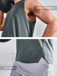 Camiseta sin mangas premium para hombre, ecológica, transpirable, de secado rápido, de algodón suave, chaleco de playa, ropa deportiva informal - Product Image 4