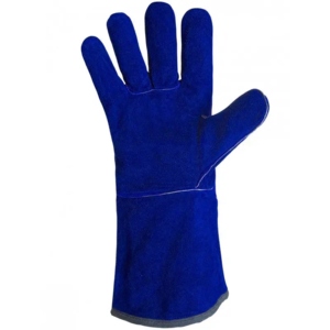 Vêtements de travail industriels réfléchissants 100% polyester, gants en cuir de vachette résistants, vêtements de sécurité réfléchissants résistants à la chaleur - Product Image 2