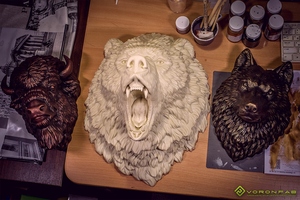 Decoración de Pared Moderna de Aluminio con Cabeza de Animal, Diseño de Siete Caballos, Estilo Indio, Exportación India - Product Image 3