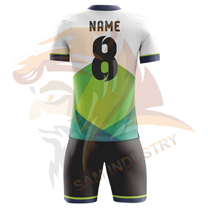 Conjunto de Uniformes de Fútbol Personalizados para Hombre, Sublimados, Transpirables, Ecológicos, de Secado Rápido, 100% Poliéster, Ropa de Entrenamiento para Equipos de Adultos - Product Image 3