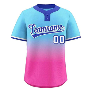 Sublimation Printed Baseball Jerseys Custom Color Softball Jerseys College Baseball <b>T</b>-<b>Shirts</b> OEM Service Design Customized OEM - Product Image 5
