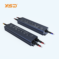 Alimentation LED 400W YSD 12V, driver LED 24V 30W-500W série D ultra-mince, étanche IP67, driver LED à tension constante