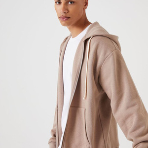 Sudadera con capucha y cremallera de forro polar grueso personalizada para hombre, talla grande, con estampado digital y bordado, para invierno - Product Image 3