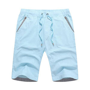 Pantalones Cortos Casuales de Verano para Hombre, de Algodón de Alta Calidad, Sólidos, Transpirables, de Secado Rápido, con Protección UV, Ecológicos - Product Image 2