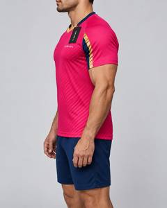 ชุดเสื้อฟุตบอลชาย สีน้ำเงินเหลือง พิมพ์ลายแบบซับลิเมชั่น คอวี แขนยาว ผ้าโพลีเอสเตอร์ ระบายเหงื่อได้ดี สำหรับวัยรุ่นทุกคน - Product Image 5