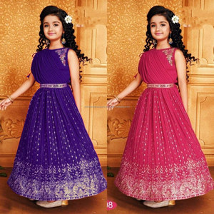Ropa para niños Niñas Vestido de algodón bonito y lindo Traje Sharara para ropa de Festival Disponible a precio al por mayor - Product Image 5