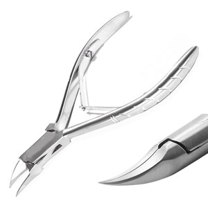 Toenail Clipper Curved Tip Nipper for Thick and Curved Nails Ergonomic Non Slip Handle Safety <b>Lock</b> Heavy Duty Stainless Steel - Product Image 1