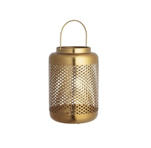 Handcrafted Decorative Metal <b>Lantern</b> For Indoor Outdoor Use With Candle Holder For Festive And Event Decoration - Product Image 6