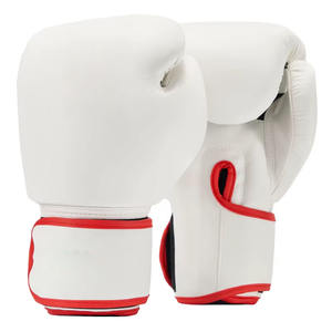 ถุงมือชกมวยหนังแท้สำหรับนักสู้มืออาชีพถุงมือชกมวยแบบผูกเชือก - Product Image 2