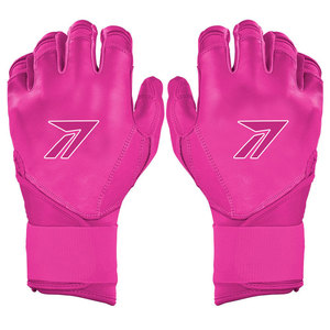 Guantes de Bateo de Béisbol Profesionales para Adultos y Jóvenes, Piel de Oveja Genuina, Palma Color Bronceado, Dorso de Malla Azul Marino, Correa de Muñeca Ajustable, Personalizables para Equipos - Product Image 5