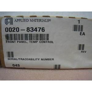 แผงด้านหน้า AMAT 0020-83476, ตัวควบคุมอุณหภูมิ - อุปกรณ์และอะไหล่เซมิคอนดักเตอร์ระดับโลกที่เชื่อถือได้ - Product Image 3