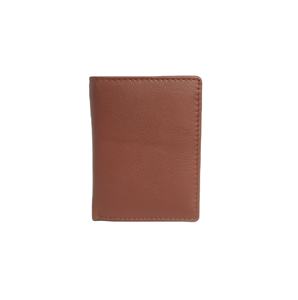 New Male Cow Hide Leather Trifold <b>Slim</b> Mini <b>Compact</b> Wallet Custom Box Gift Pack Card Holder RFID Protected Purse Bulk Wholesale - Product Image 1