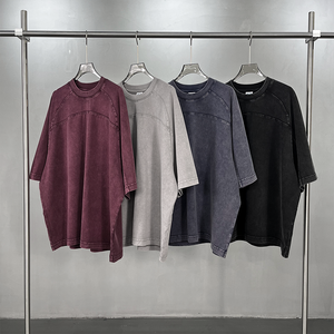 เสื้อยืดผู้ชายสำหรับฤดูร้อน คุณภาพสูง รองรับการปรับแต่งเสื้อยืดแบบส่วนตัว เสื้อยืดผู้ชายสไตล์ฮิปฮอปสุดเทรนดี้ - Product Image 1