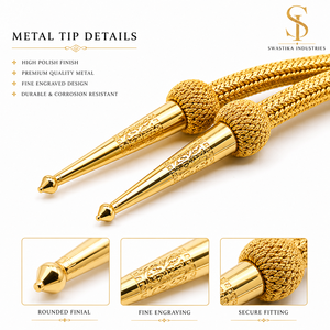 Cordons d'uniforme en fil d'or, aiguillettes, cordons de cérémonie, cordons d'épaule, avec embout métallique, en nylon, taille personnalisée, vente en gros, SUPER FORCE OEM - Product Image 2