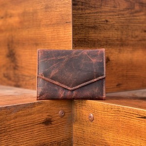 Nouveau Style Vente Chaude Véritable À La Main Crunch En Cuir Petit Portefeuille Élégant Décontracté En Cuir Pleine Fleur Chic Mignon Embrayage Pour Les Femmes - Product Image 2