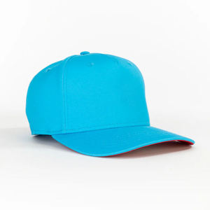 Luxury Custom Curved Brim Golf Cap 5-Panel Breathable <b>Waterproof</b> Quick-Dry Sports Hat Printed Logo Blank Curved Bill Cap OEM ODM - Product Image 2