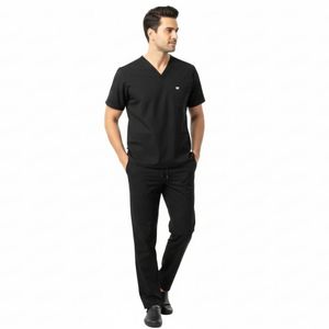 Conjunto de Uniformes Médicos de Algodón para Hombre, Uniformes de Hospital, Fabricante OEM, Venta al por Mayor, Uniformes Médicos Cómodos de Alta Calidad - Product Image 1