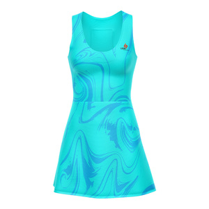 Falda de Tenis para Mujer, Ropa Deportiva Transpirable de Secado Rápido, Tela Elástica para Entrenamiento de Tenis, Golf, Fitness, Color Personalizado - Product Image 4