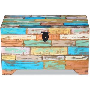 Solid Reclaimed <b>Wood</b> Storage <b>Chest</b> for Coffee Table Use - Product Image 6
