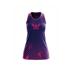 Custom Netball Uniforms Polyester Breathable Lightweight Fabric Netball Uniform <b>Dress</b> For Competitive Women Teams - Product Image 4