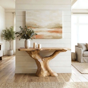 Console en bois de luxe moderne de haute qualité pour la maison et l'hôtel, table d'entrée, meubles d'intérieur pour la décoration de villa - Product Image 6