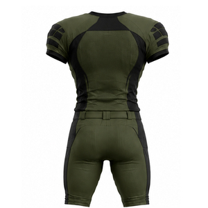 Tenue de football américain en matière flexible, idéale pour l'entraînement et les matchs, ajustement facile. - Product Image 5