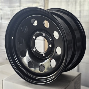 Raytop 18x10 5x150 Black Round Hole <strong>Steel</strong> <strong>Wheel</strong> 15" 16" 17" 18" 19" 20" <strong>Inch</strong> 5x120 5x127 5x139.7 5x150 5x165.1 6x139.7 <strong>Steel</strong> Rim - Product Image 3