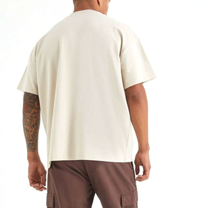 เสื้อยืดโอเวอร์ไซส์ผู้ชายคุณภาพสูงแบบใหม่ ออกแบบเองได้ ผลิตตามสั่ง ผ้าฝ้าย ใส่สบาย แห้งเร็ว ระบายอากาศดี มีไซส์ให้เลือกตามต้องการ - Product Image 1