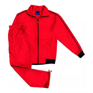 Ensemble d'entraînement sportif léger en polyester pour hommes, ensemble de survêtement de gym - Product Image 6