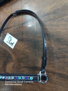 Bride de cheval intelligente fabriquée en usine en gros en cuir véritable passepoil large bride de dressage caractéristiques durables - Product Image 2