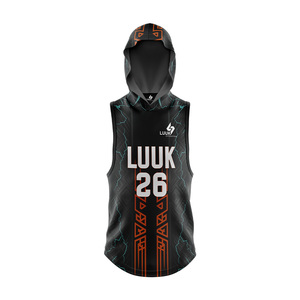 Nouveau maillot de football américain 7v7 pour hommes, grande taille, respirant, antibactérien, évacuant l'humidité, séchage rapide, 100% polyester - Product Image 2