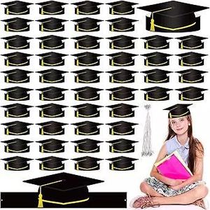 Cappello da laurea 2025 regolabile con fascia elastica e corona, personalizzabile - Product Image 1