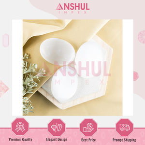 Anshul Impex Fabricante de Piedras de Selenita Natural Ovaladas de Alta Calidad de 2.5 Pulgadas, Cristales Curativos de 1 kg, Claridad, Purificación, Paz - Product Image 3