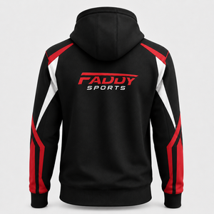 Sudadera con Capucha Deportiva Personalizada con Logotipo para Hombre, Ropa de Gimnasio, Sudadera Deportiva de Forro Polar, Corte Ajustado, Sudaderas Atléticas al por Mayor - Product Image 2